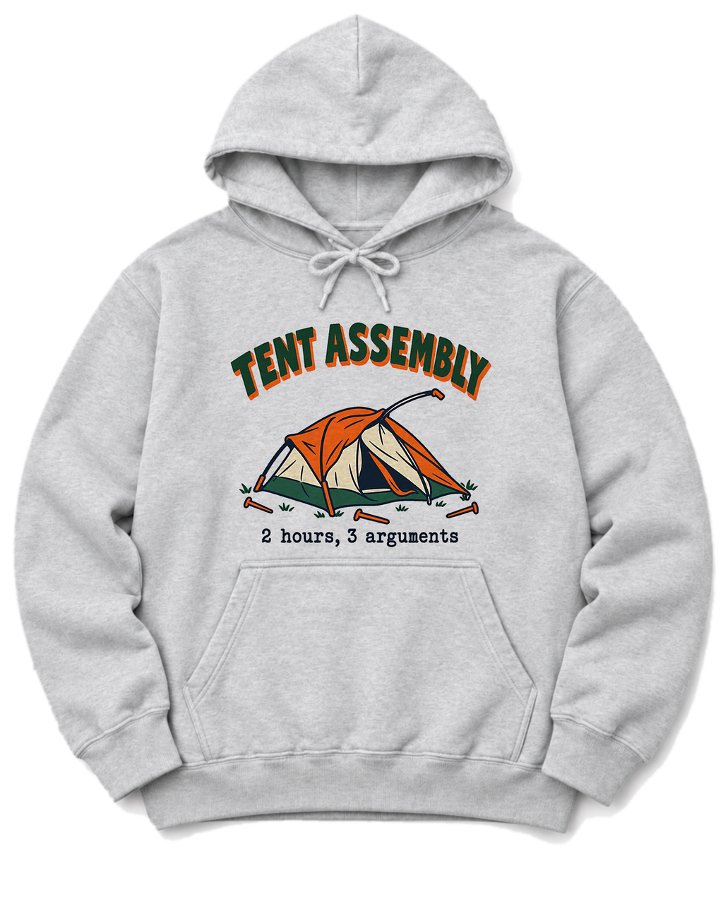 Tent Assembly Hoodie - Ash