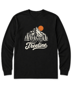 Above the Treeline Long Sleeve Shirt - Black
