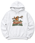 Brought a Bigger Stick Hoodie - White