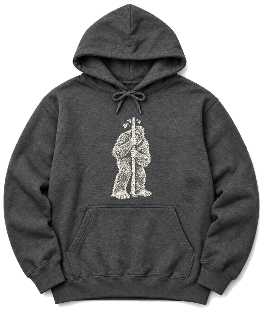 Bigfoot Hide and Seek Hoodie - Dark Heather