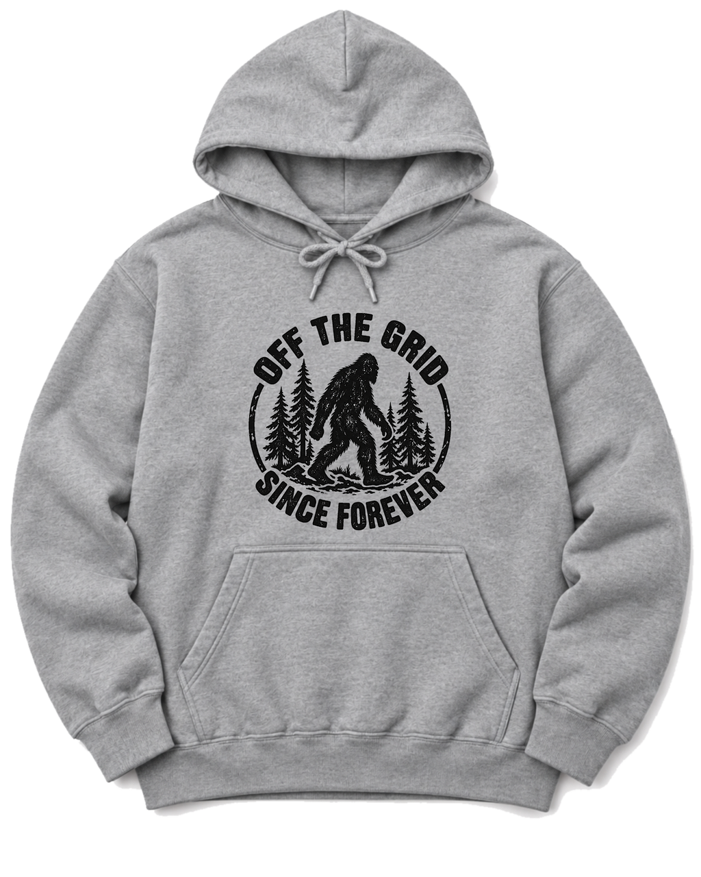 Off the Grid Since Forever Hoodie - Sport Grey