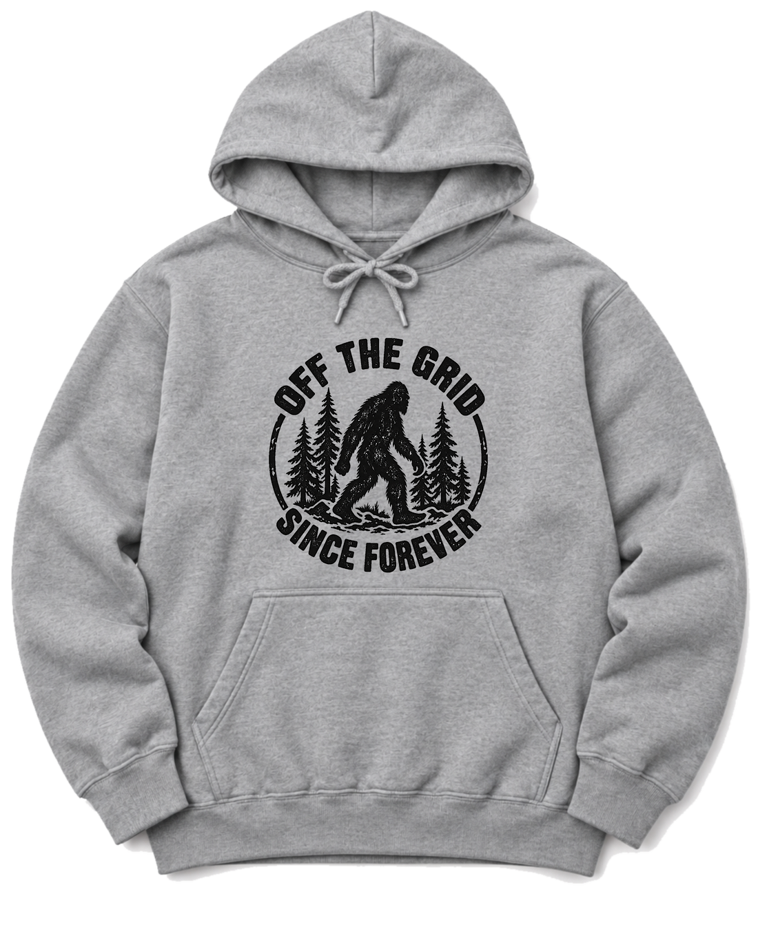 Off the Grid Since Forever Hoodie - Sport Grey