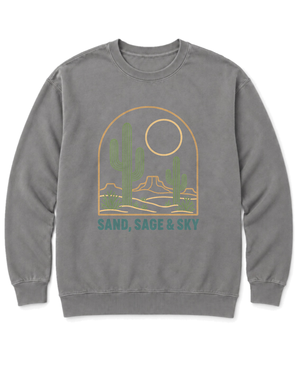 Sand, Sage & Sky Sweatshirt - Grey
