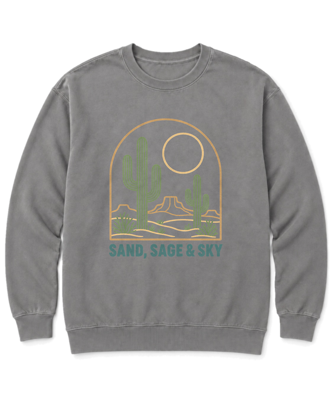 Sand, Sage & Sky Sweatshirt - Grey