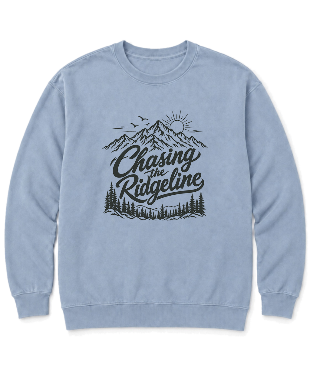 Chasing the Ridgeline Sweatshirt - Chambray