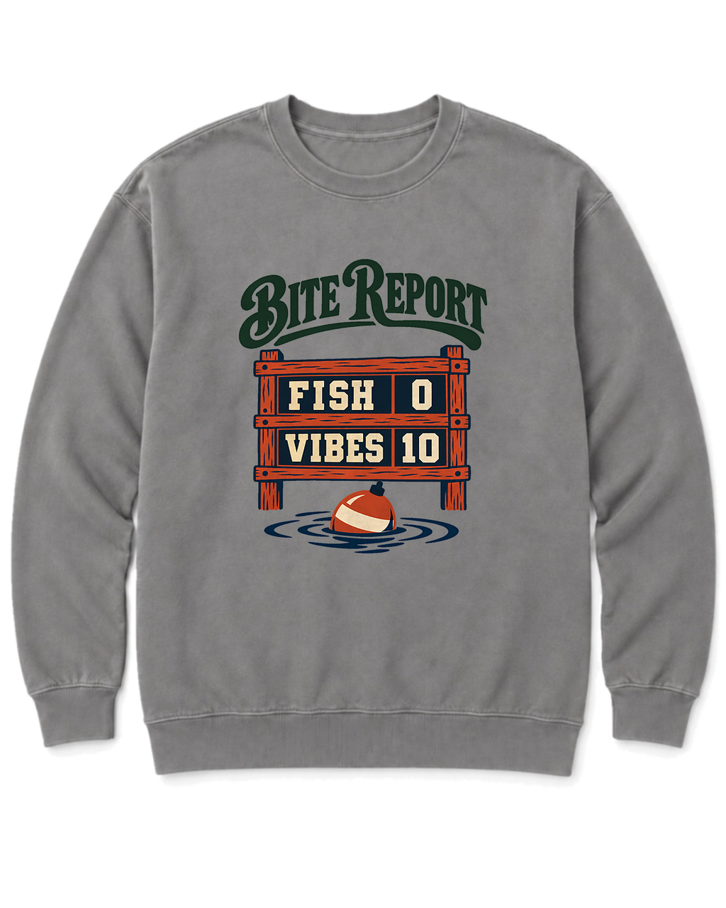 Bite Report Sweatshirt - Grey