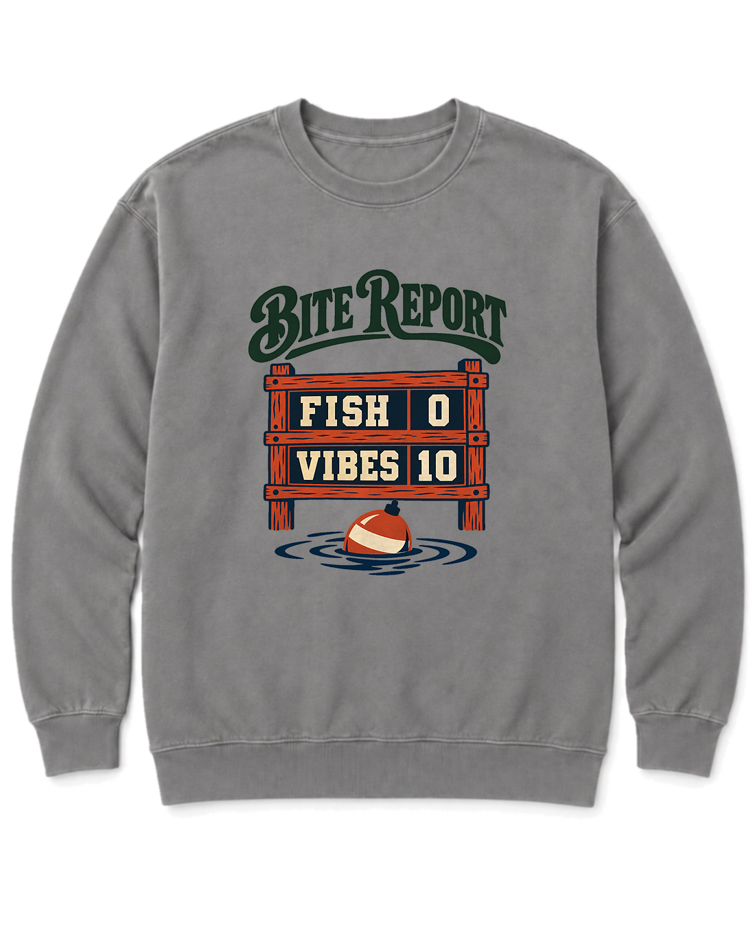 Bite Report Sweatshirt - Grey