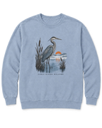 Early Risers Welcome Sweatshirt - Chambray