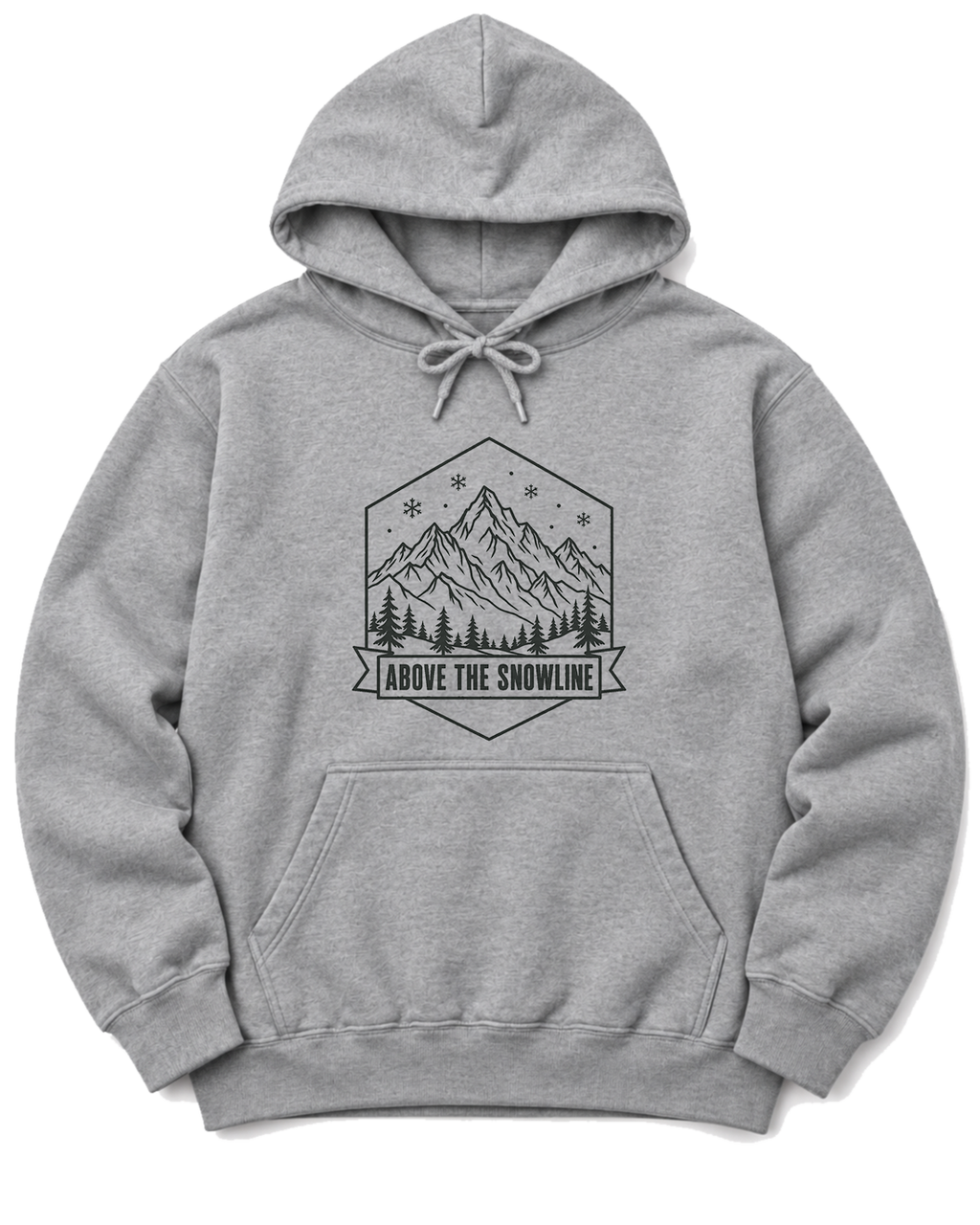 Above the Snowline Hoodie - Sport Grey