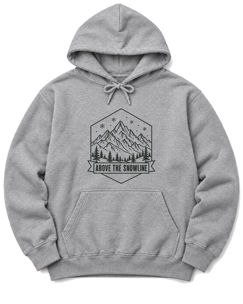 Above the Snowline Hoodie - Sport Grey