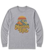 Mountain Time Long Sleeve Shirt - Sport Grey