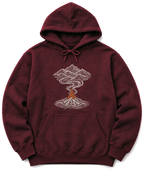 Campfire Smoke Hoodie - Maroon