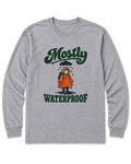 Mostly Waterproof Long Sleeve Shirt - Sport Grey
