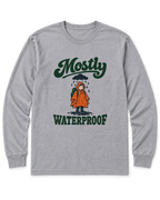 Mostly Waterproof Long Sleeve Shirt - Sport Grey