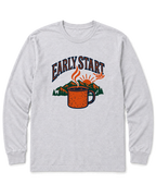 Early Start-ish Long Sleeve Shirt - Ash