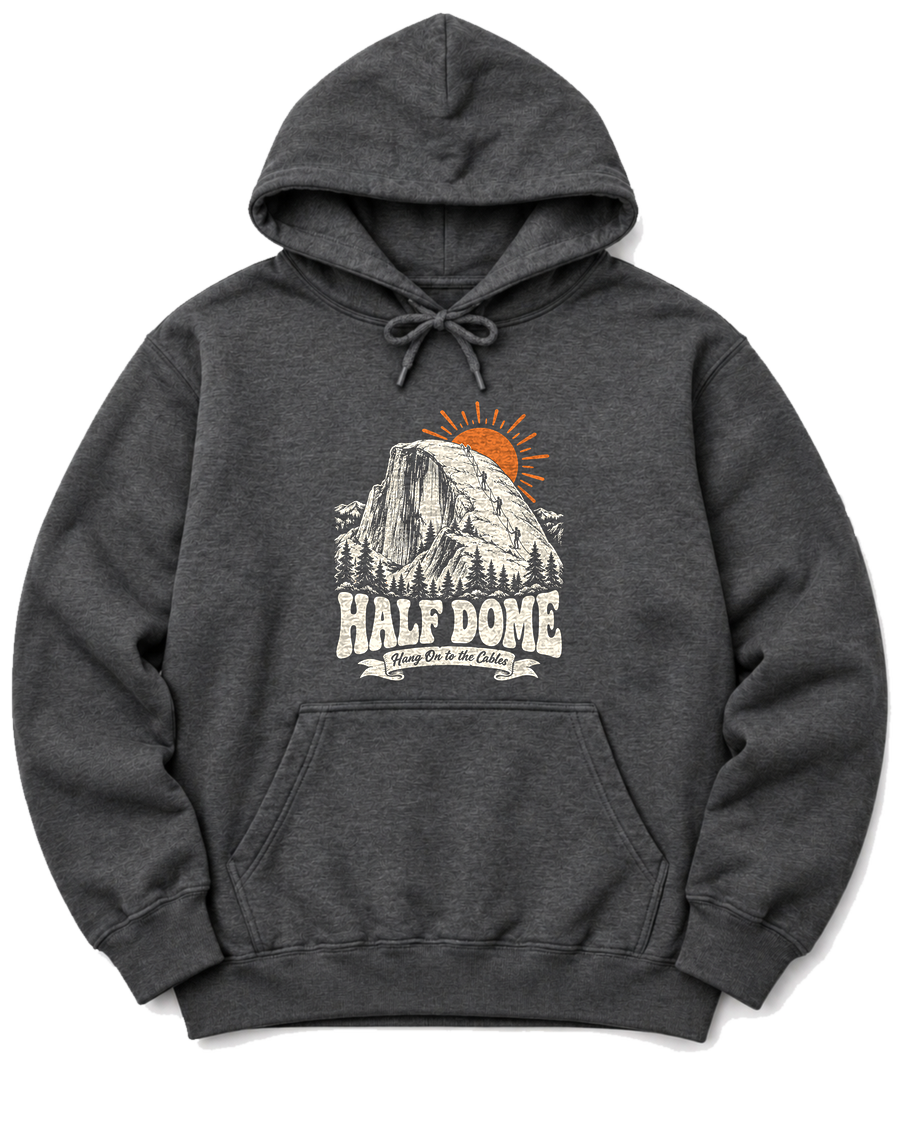 Half Dome Hoodie - Dark Heather