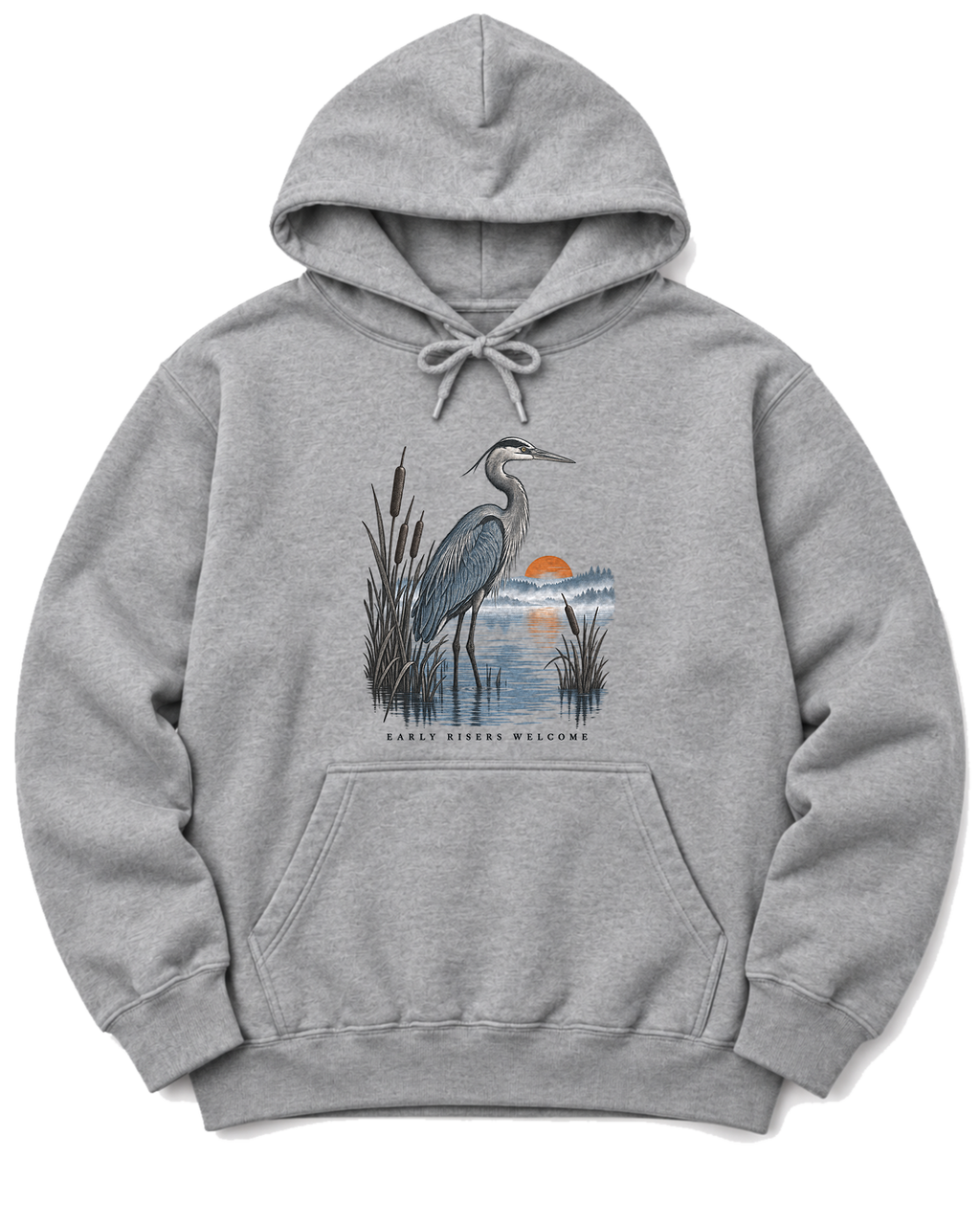 Early Risers Welcome Hoodie - Sport Grey