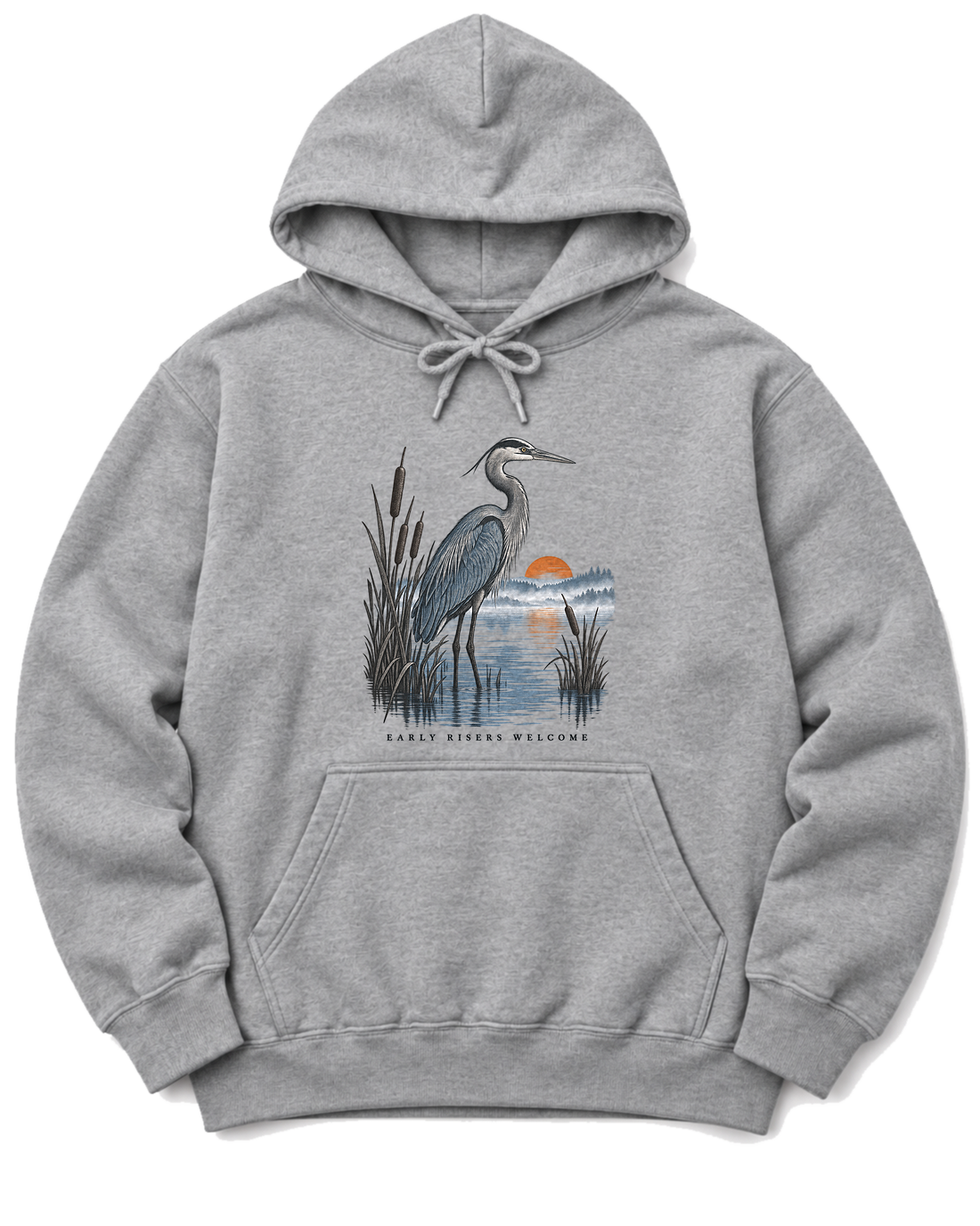 Early Risers Welcome Hoodie - Sport Grey