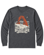 Delicate Arch Long Sleeve Shirt - Dark Heather