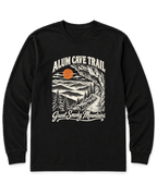 Alum Cave Trail Long Sleeve Shirt - Black