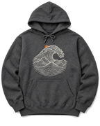 Ocean Wave Hoodie - Dark Heather