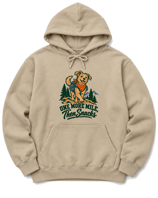 One More Mile, Then Snacks Hoodie