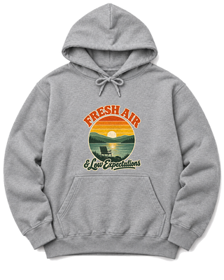 Fresh Air & Low Expectations Hoodie