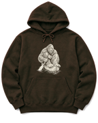 Bigfoot Canoe Hoodie - Dark Chocolate