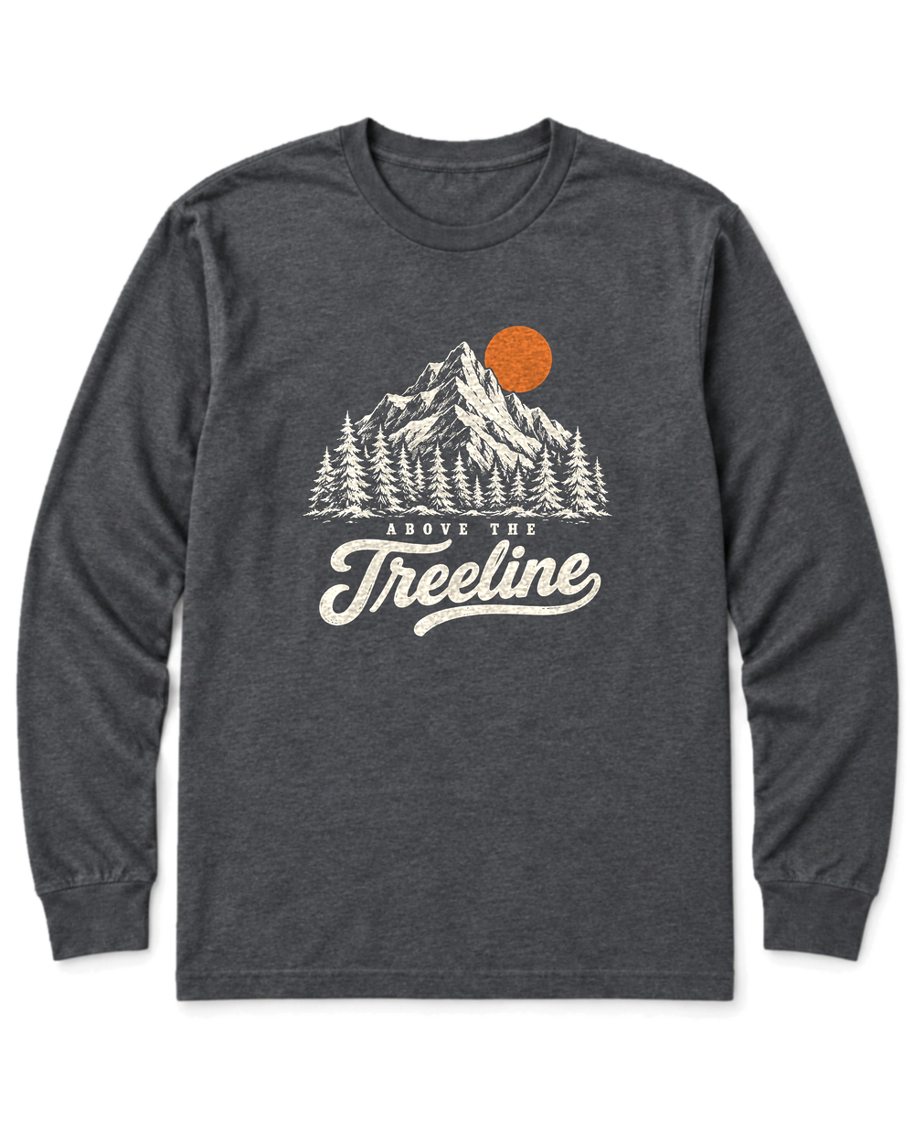 Above the Treeline Long Sleeve Shirt - Dark Heather