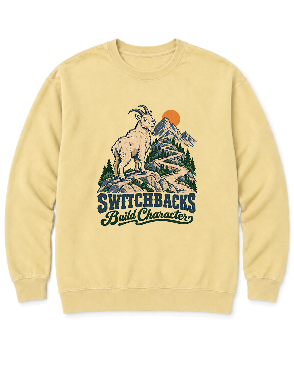 Switchbacks Build Character Sweatshirt - Butter