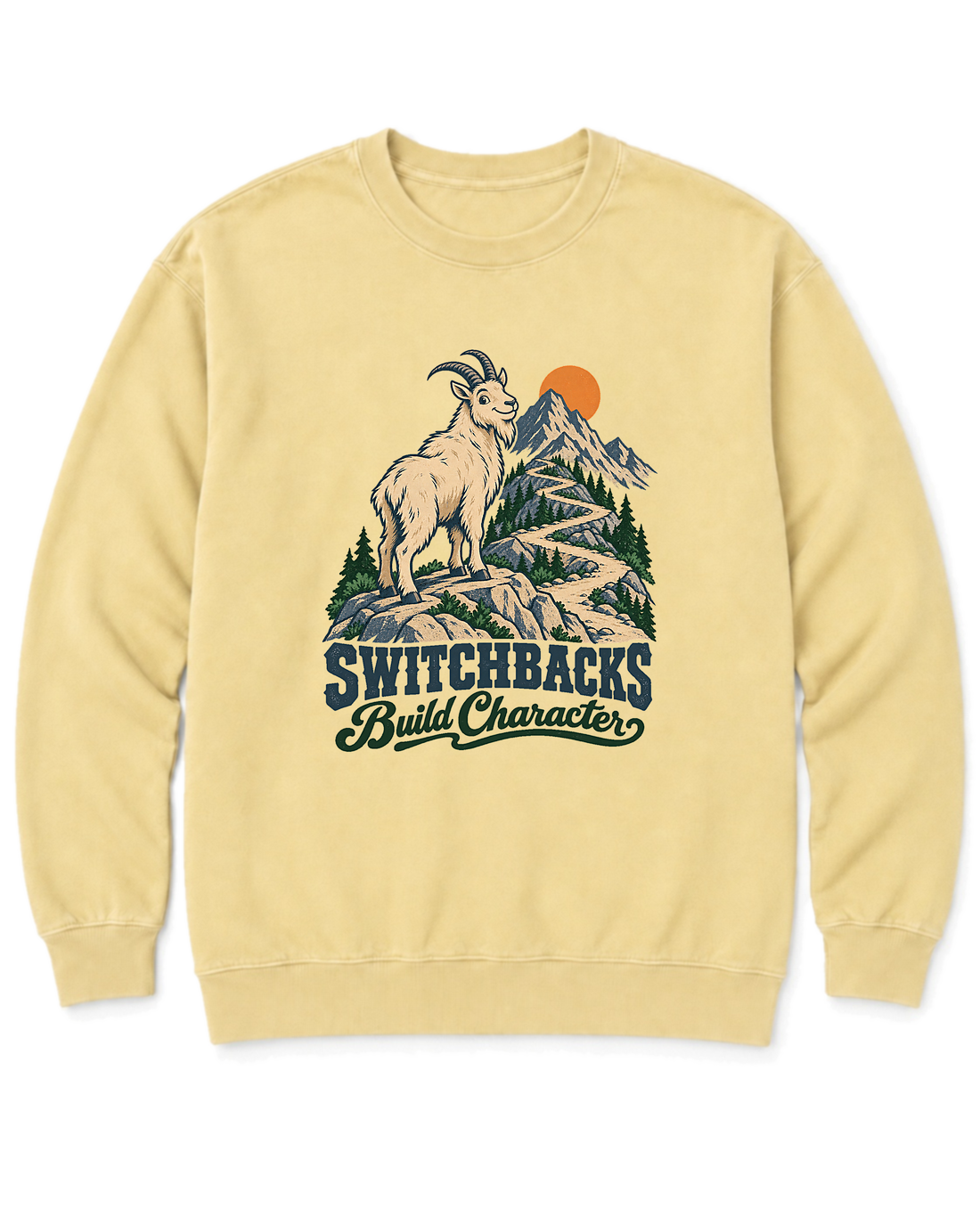 Switchbacks Build Character Sweatshirt - Butter