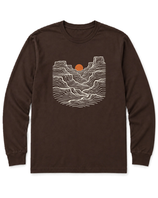 Canyon Sunset Long Sleeve Shirt