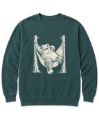 Hammock Grizzly Sweatshirt - Blue Spruce