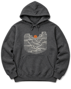 Canyon Sunset Hoodie - Dark Heather