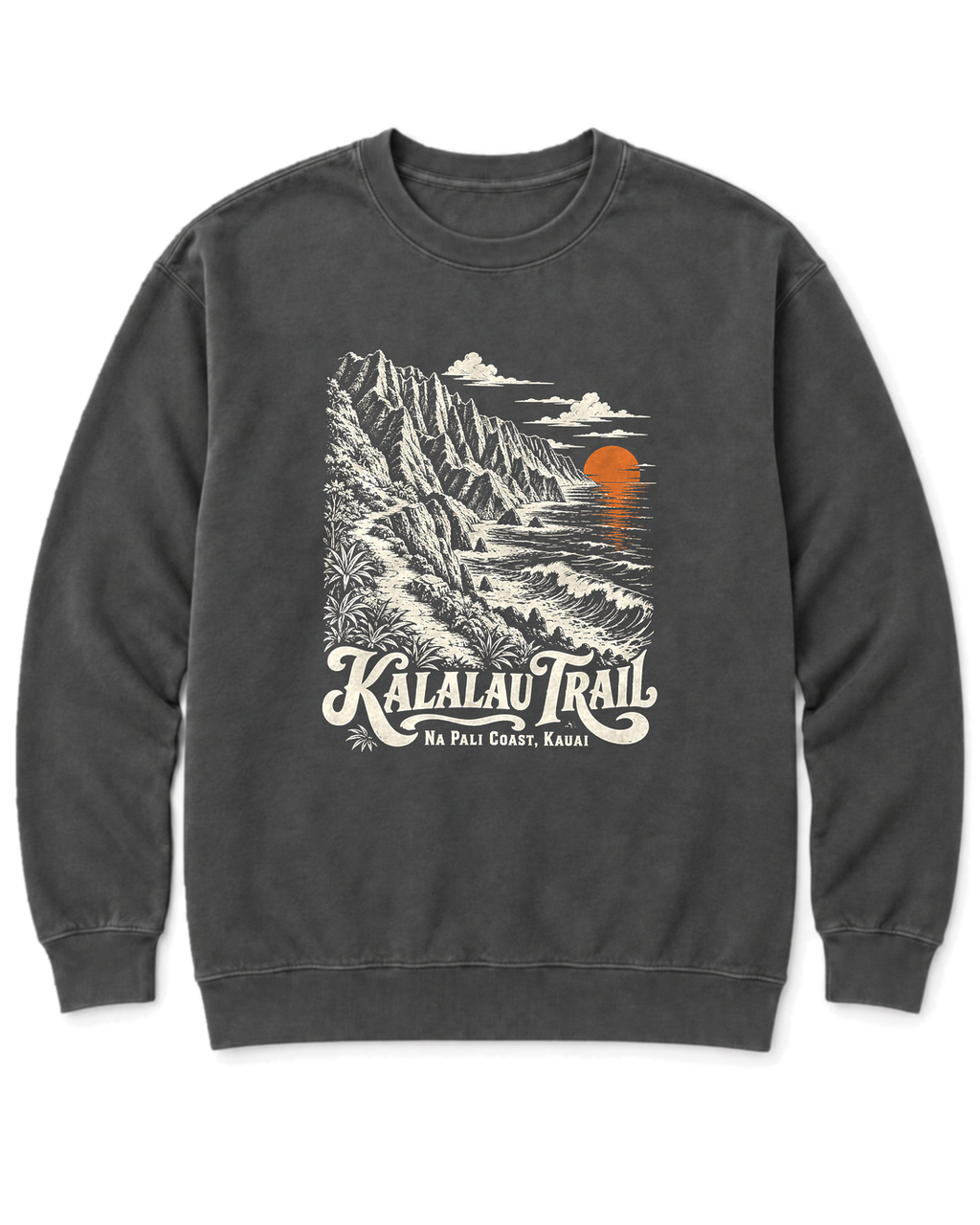 Kalalau Trail Sweatshirt - Pepper