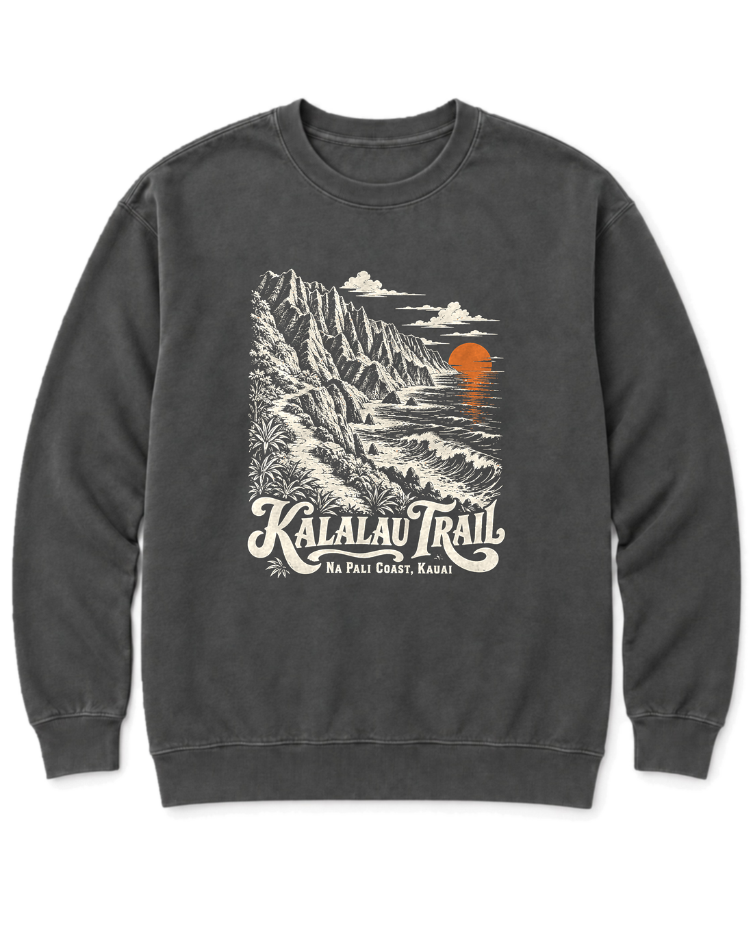 Kalalau Trail Sweatshirt - Pepper