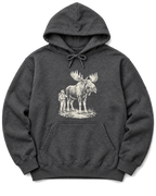 Moose Right of Way Hoodie - Dark Heather