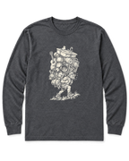 Overpacked Hiker Long Sleeve Shirt - Dark Heather