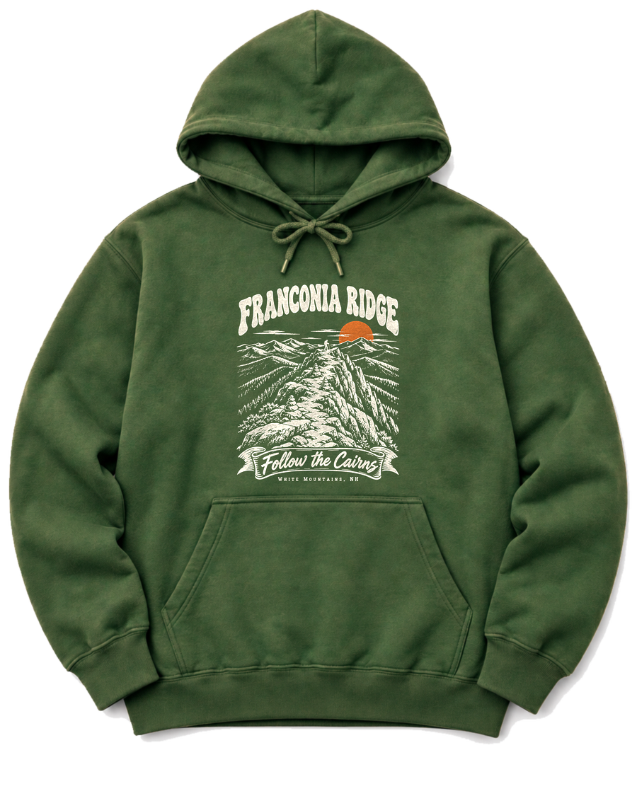 Franconia Ridge Hoodie - Military Green