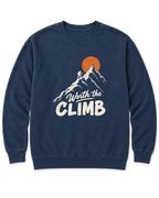 Worth the Climb Sweatshirt - True Navy