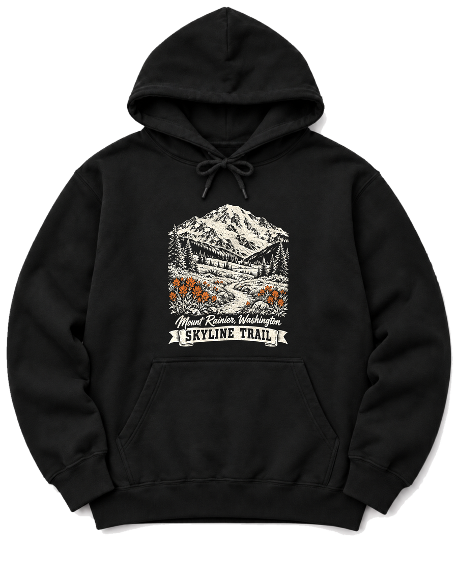 Skyline Trail Hoodie - Black