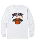 Early Start-ish Long Sleeve Shirt - White