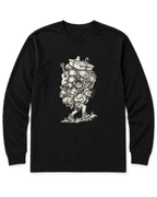 Overpacked Hiker Long Sleeve Shirt - Black
