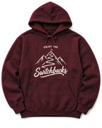 Enjoy the Switchbacks Hoodie - Maroon