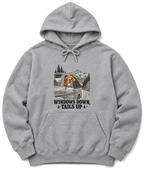 Windows Down, Tails Up Hoodie - Sport Grey