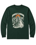 Angels Landing Long Sleeve Shirt - Forest Green