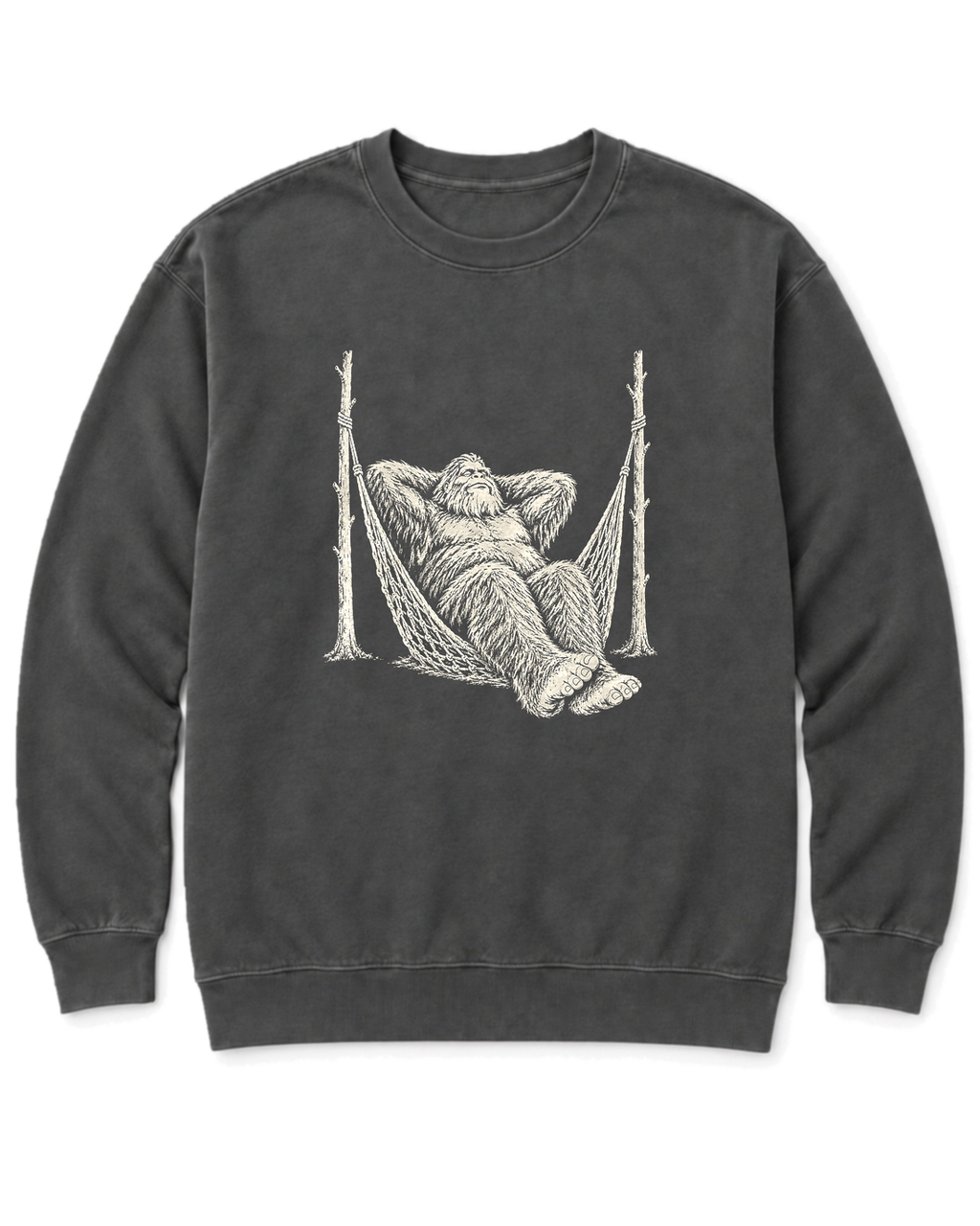 Bigfoot Hammock Sweatshirt - Pepper