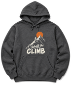 Worth the Climb Hoodie - Dark Heather