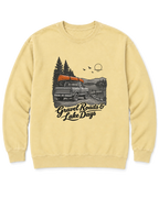 Gravel Roads & Lake Days Sweatshirt - Butter