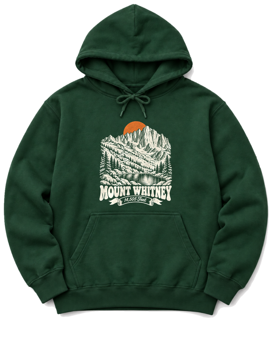 Mount Whitney Hoodie - Forest Green